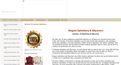 Desktop Screenshot of elegant-upholstery.com