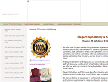 Tablet Screenshot of elegant-upholstery.com